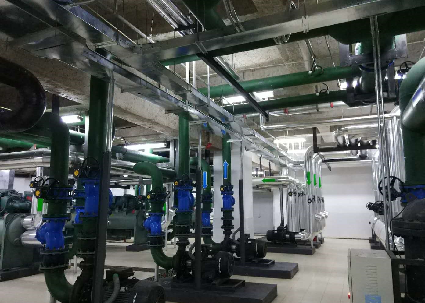 石家庄电信生产中心九层IDC基建配套工程空调系统自控项目(图1)