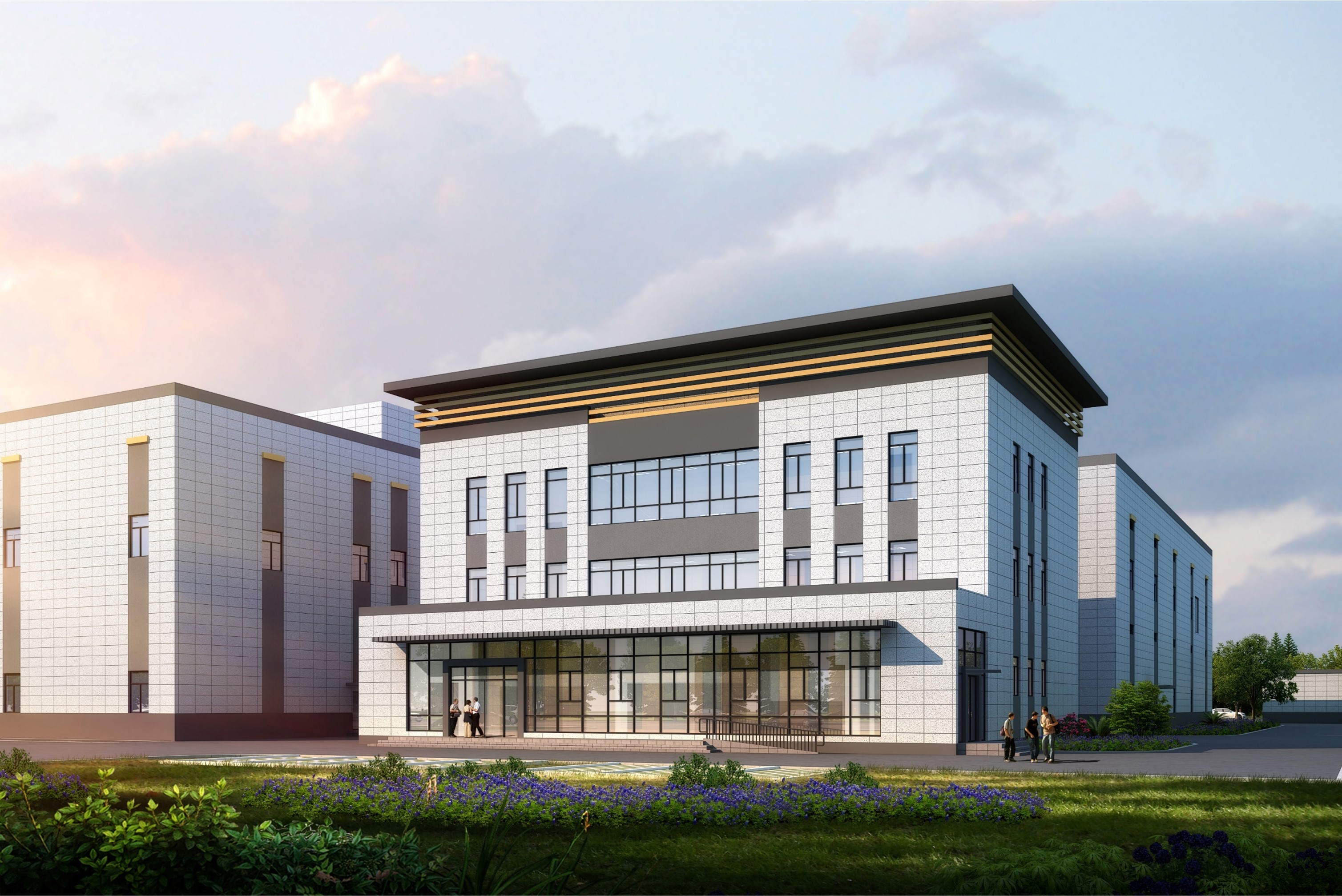 久久丫华北生产基地项目机电采购及安装-暖通工程、工艺管道及二次配管工程(图2)